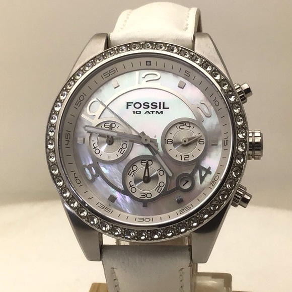 Fossil Chronograph MOP Dial - Picture 1 of 6